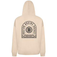 Boston Bruins Levelwear Uphill Stained Glass Full-Zip Hoodie Jacket - Khaki Hoodies