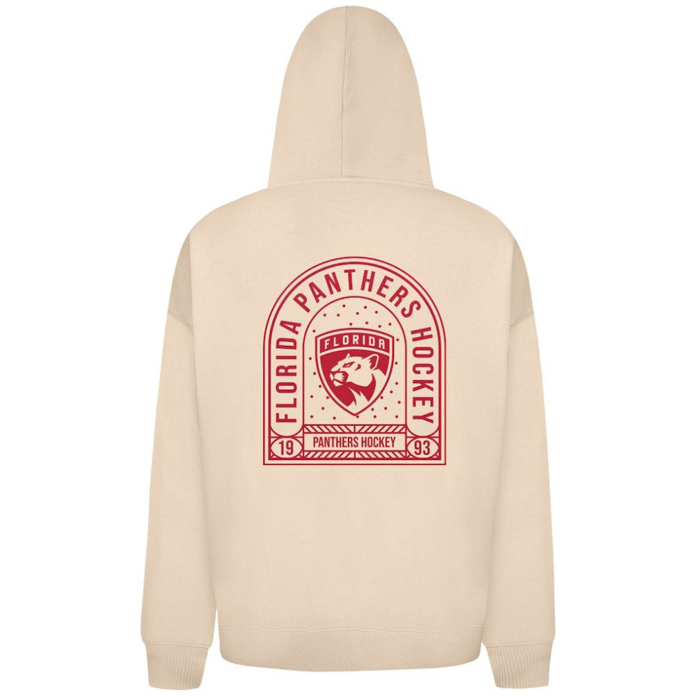 Florida Panthers Levelwear Uphill Stained Glass Full-Zip Hoodie Jacket - Khaki Hoodies