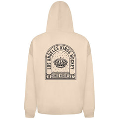 Los Angeles Kings Levelwear Uphill Stained Glass Full-Zip Hoodie Jacket - Khaki Hoodies