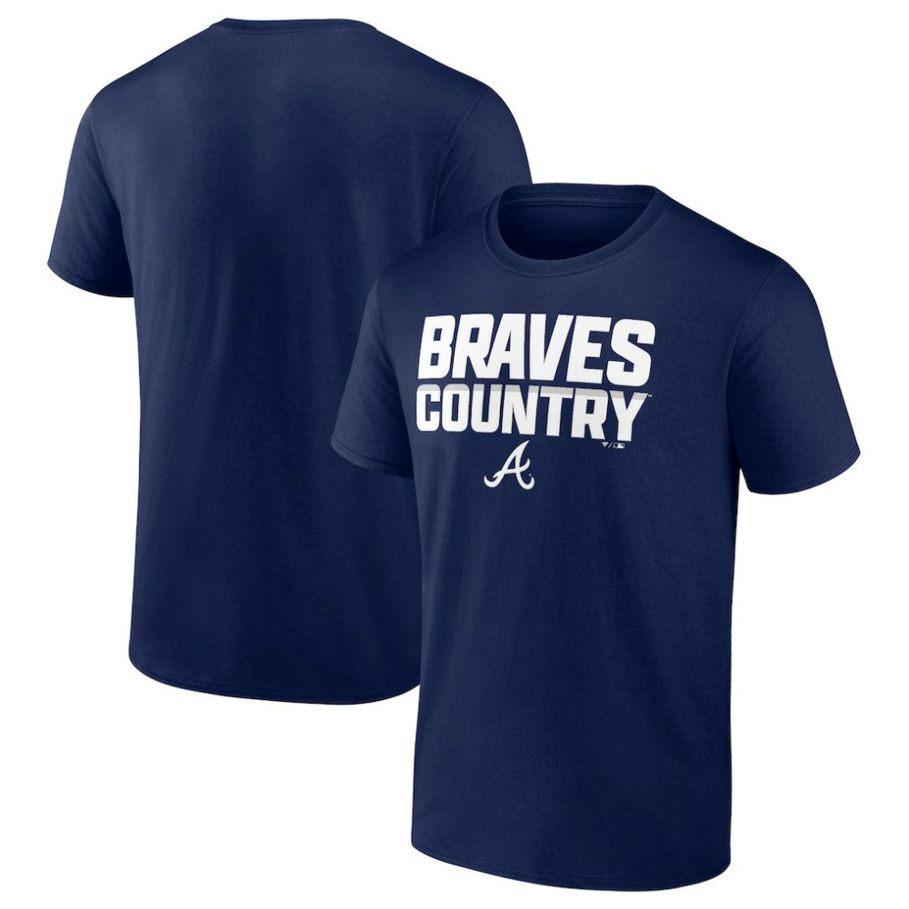 Atlanta Braves October Baseball T-Shirt Navy