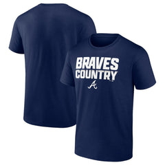 Atlanta Braves October Baseball T-Shirt Navy