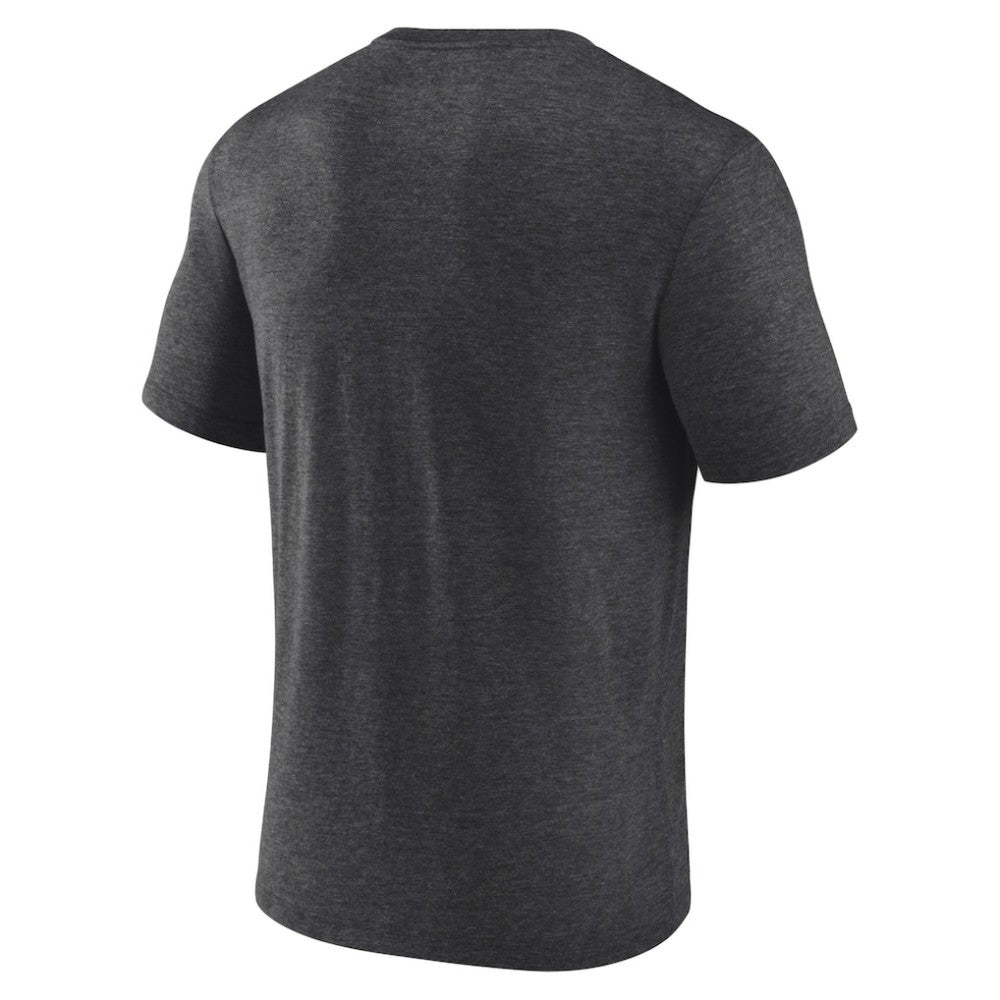 Philadelphia Phillies Wonderment Tri-Blend T-Shirt Charcoal