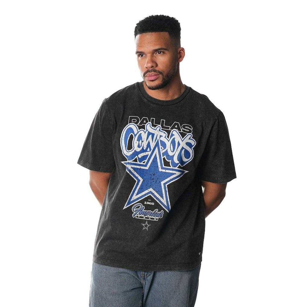 Dallas Cowboys The Wild Collective Unisex Graffiti T-Shirt - Black cheap