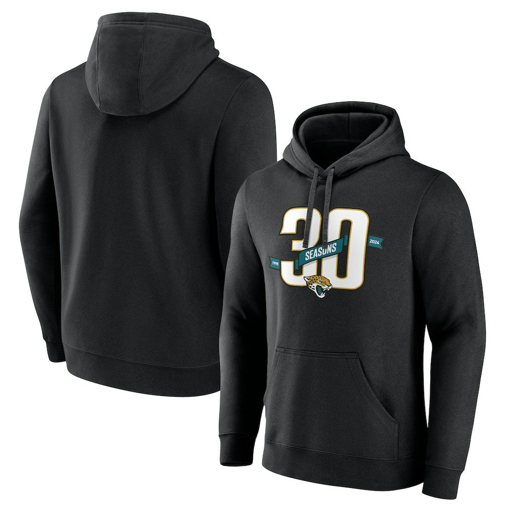 Jacksonville Jaguars 30th Anniversary Pullover Hoodie - Black online