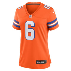 P.J. Locke III Denver Broncos Women's Mile High Collection 1977 Throwback Player Game Jersey - Orange online