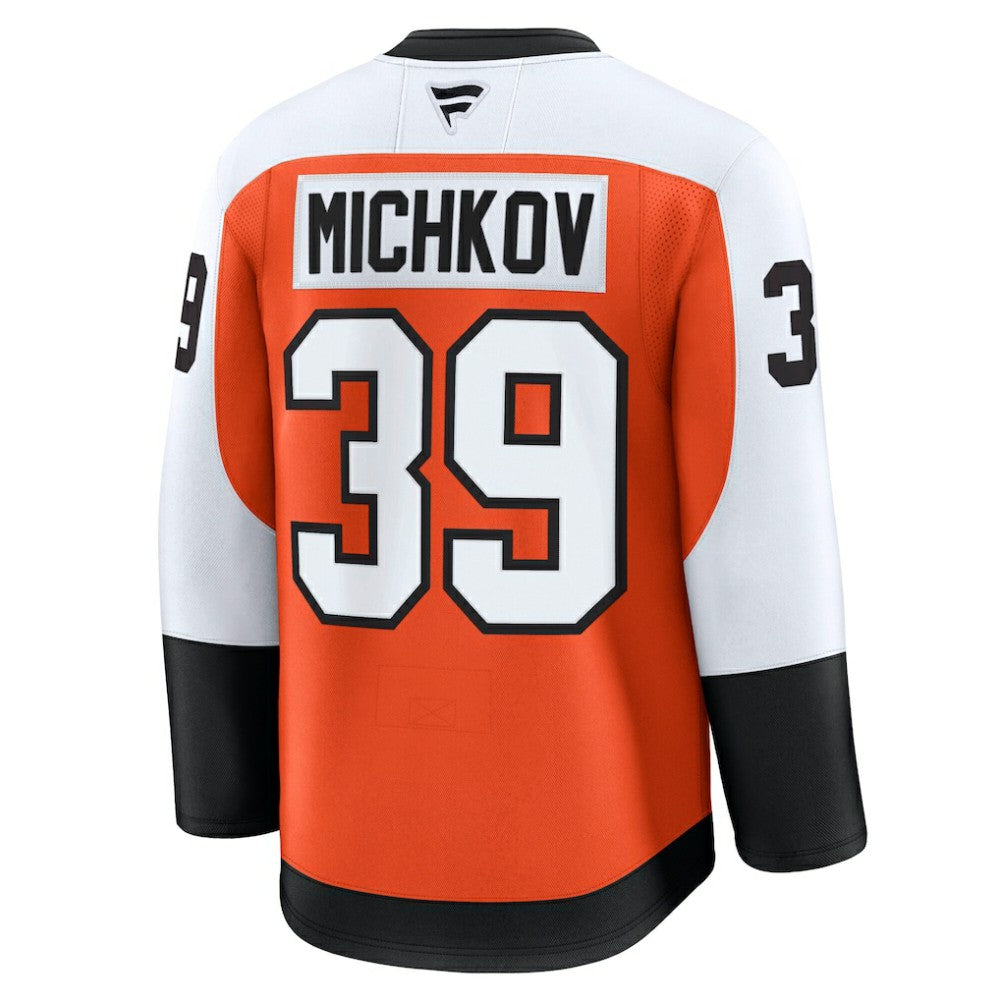 Matvei Michkov Philadelphia Flyers Fanatics Home Premium Jersey - Orange Jerseys