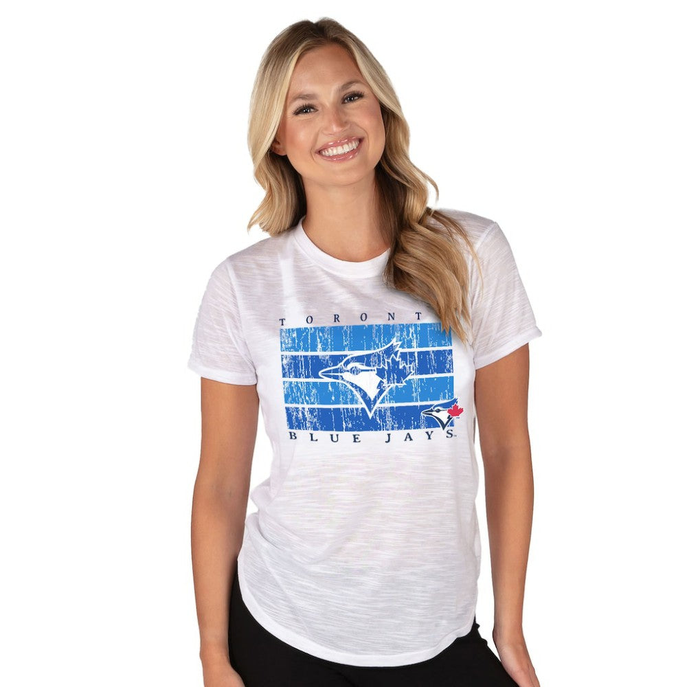 Toronto Blue Jays Concepts Sport Women's Infuse Knit Top White