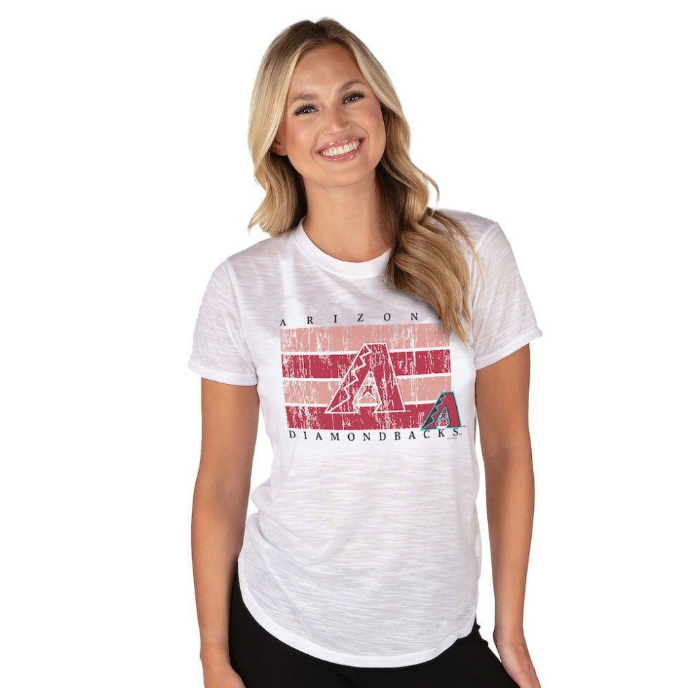 Arizona Diamondbacks Concepts Sport Women's Infuse Knit Top White