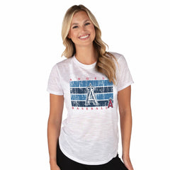 Los Angeles Angels Concepts Sport Women's Infuse Knit Top White