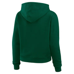 New York Jets WEAR by Erin Andrews Women's Plus Size Waffle Hoodie Pullover Top - Green sale
