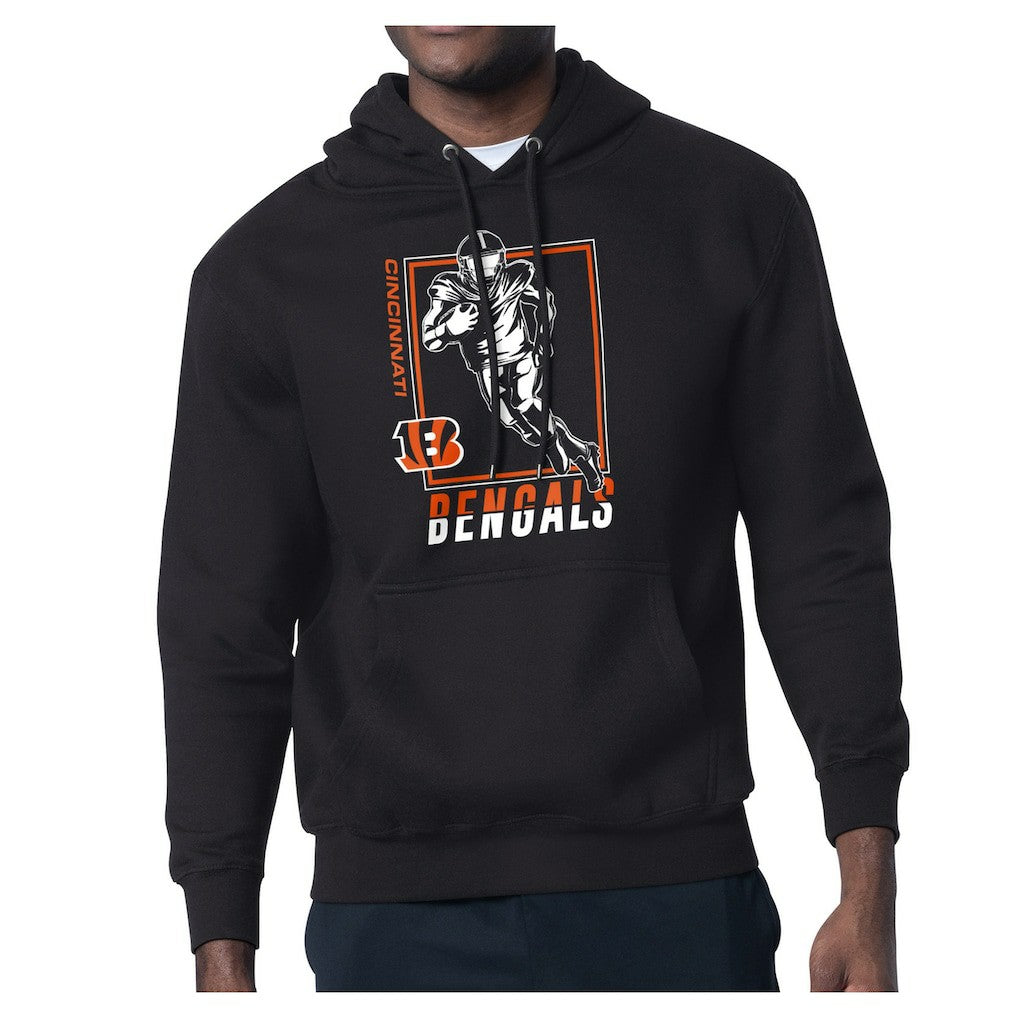 Cincinnati Bengals Starter Player Grid Pullover Hoodie - Black online