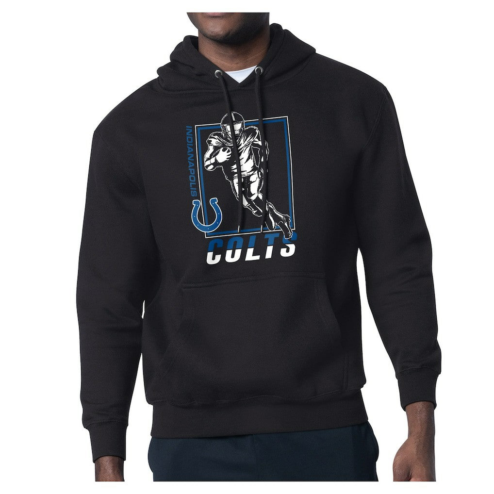 Indianapolis Colts Starter Player Grid Pullover Hoodie - Black cheap