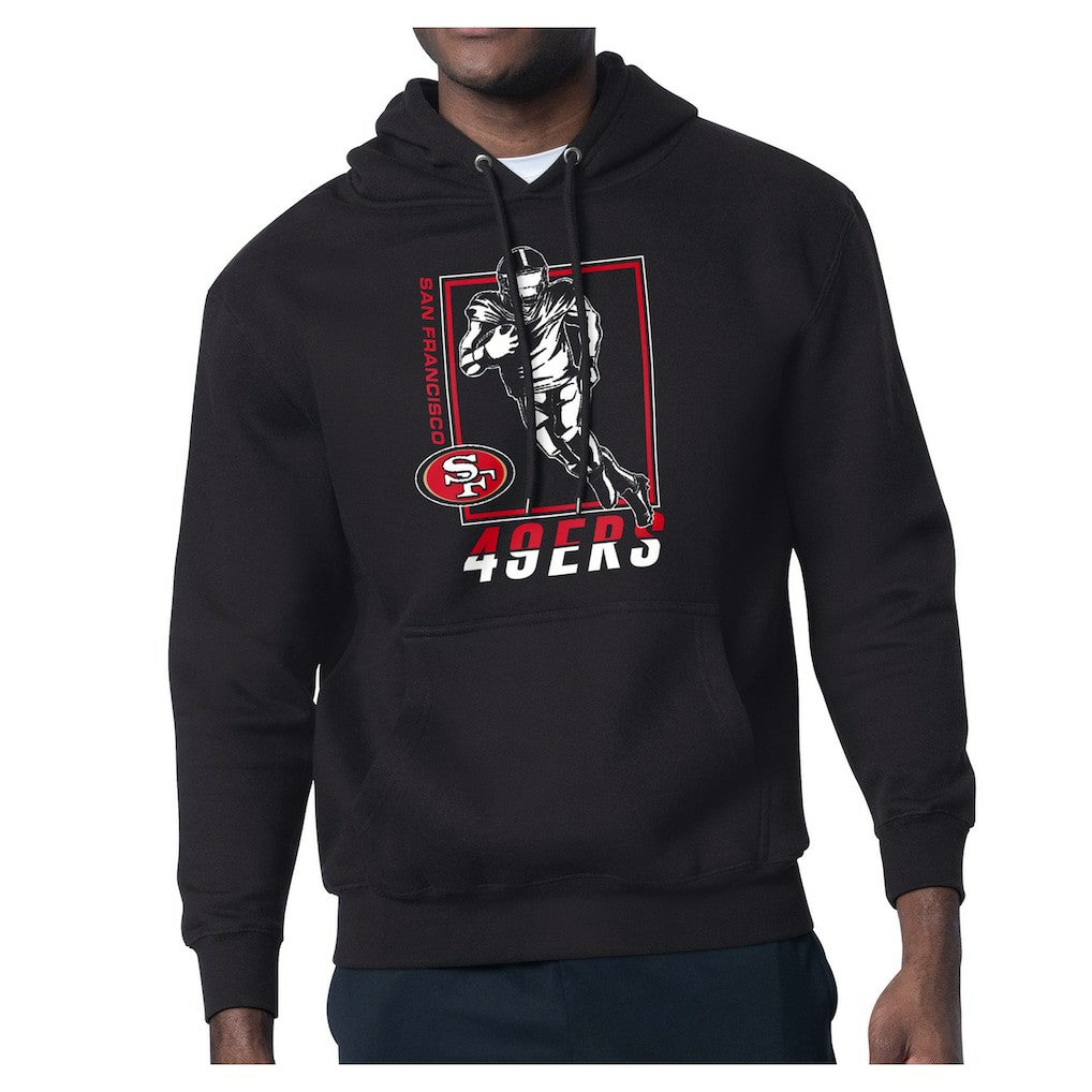 San Francisco 49ers Starter Player Grid Pullover Hoodie - Black online