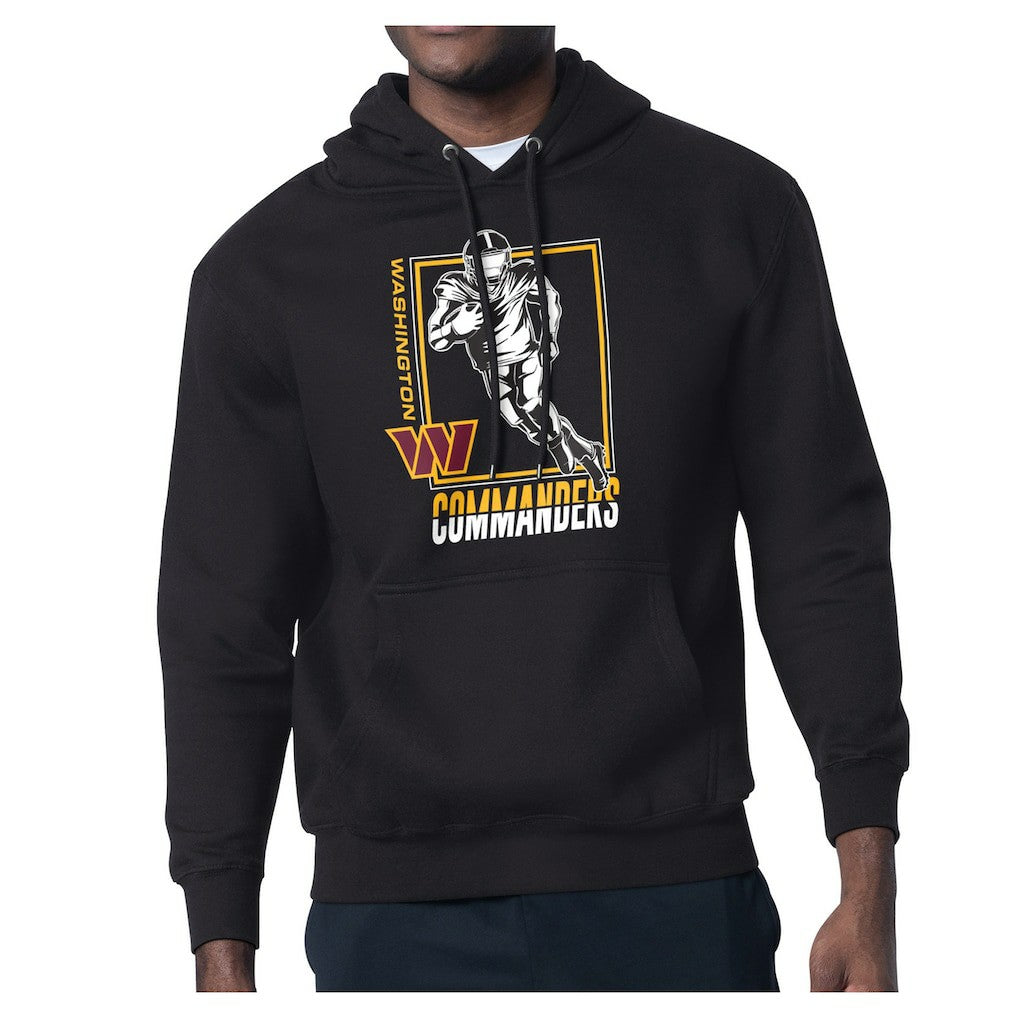 Washington Commanders Starter Player Grid Pullover Hoodie - Black discount
