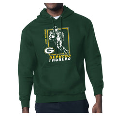 Green Bay Packers Starter Player Grid Pullover Hoodie - Green cheap