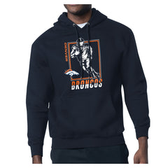Denver Broncos Starter Player Grid Pullover Hoodie - Navy on sale