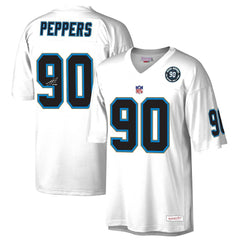 Julius Peppers Carolina Panthers 2024 Hall of Fame Fashion Jersey – White cheap