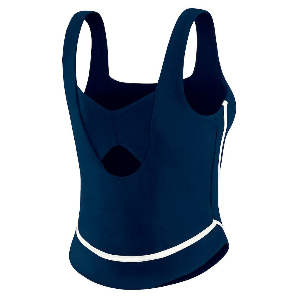 Dallas Cowboys WEAR by Erin Andrews Women's Square Neck Tank Top - Navy outlet