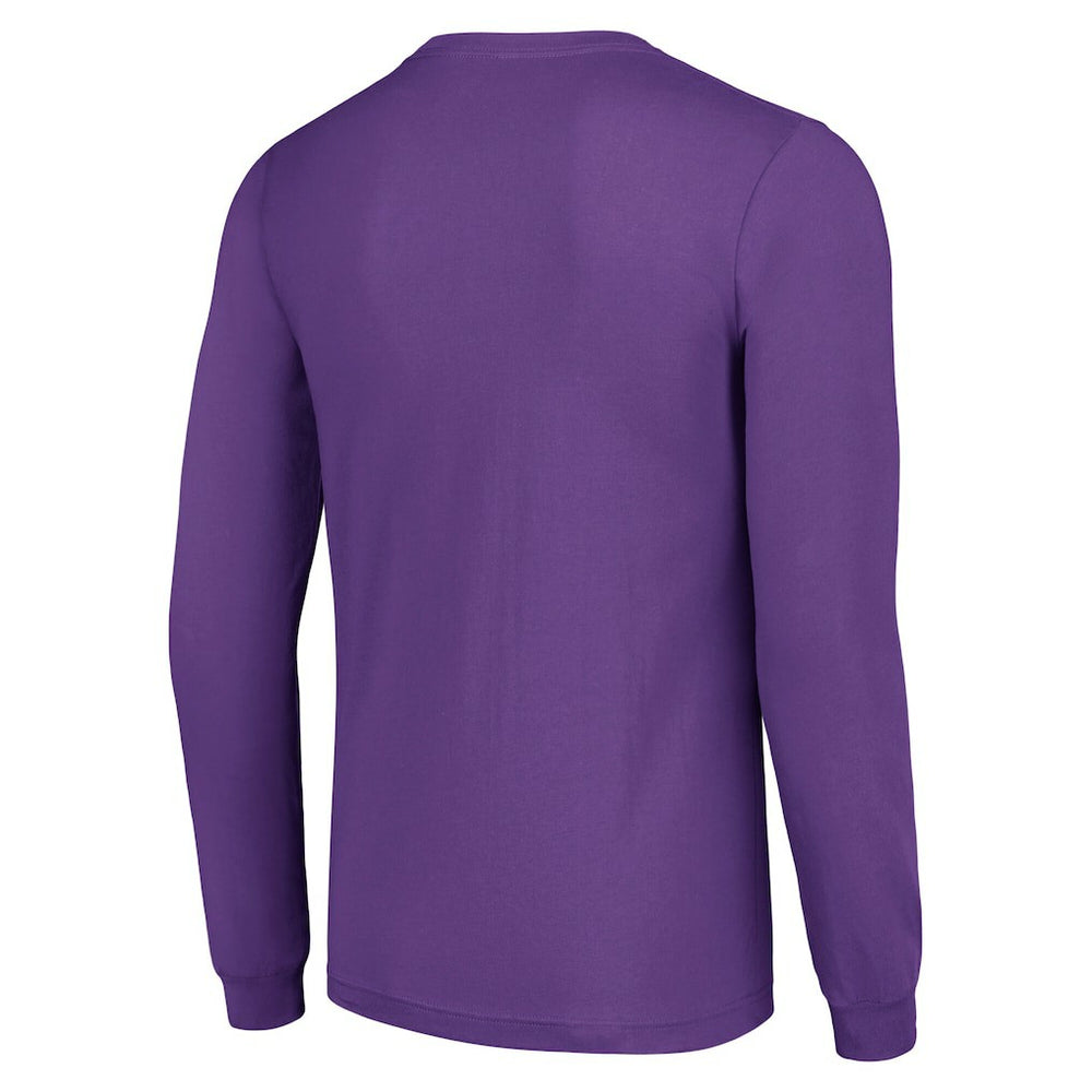 Minnesota Vikings Starter Team Name Graphic Long Sleeve T-Shirt - Purple sale