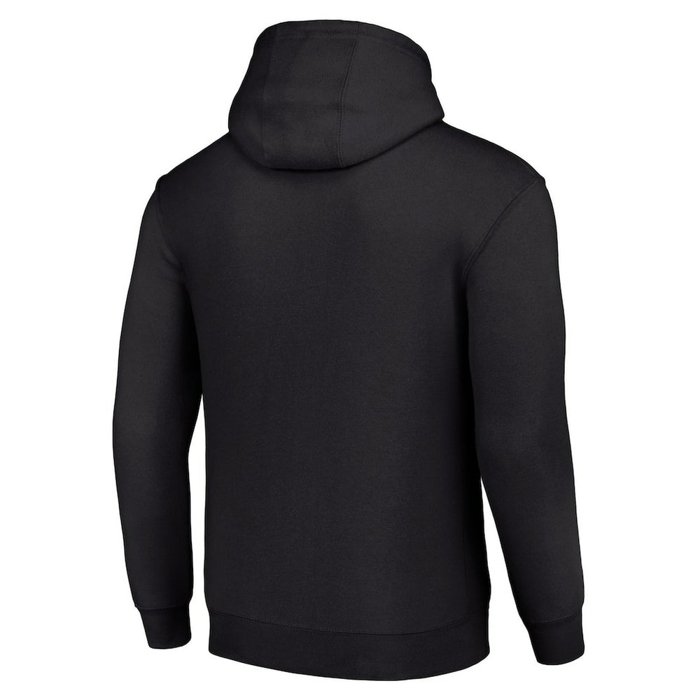 Atlanta Falcons Starter Four Team Name Logo Fleece Pullover Hoodie - Black on sale