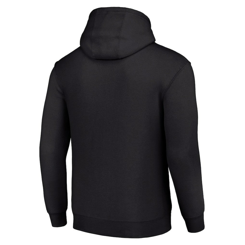 Pittsburgh Steelers Starter Four Team Name Logo Fleece Pullover Hoodie - Black sale