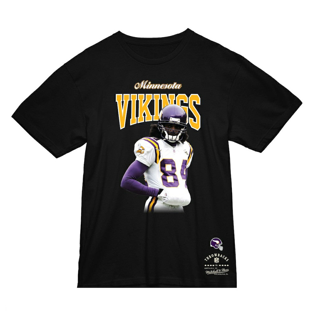 Randy Moss Minnesota Vikings Sideline Retired Player T-Shirt - Black sale