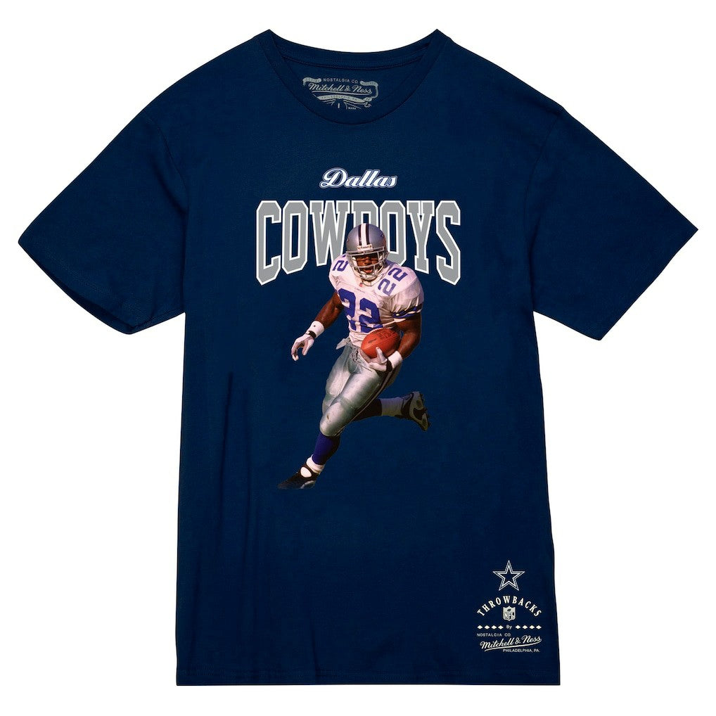 Emmitt Smith Dallas Cowboys Sideline Retired Player T-Shirt - Navy sale