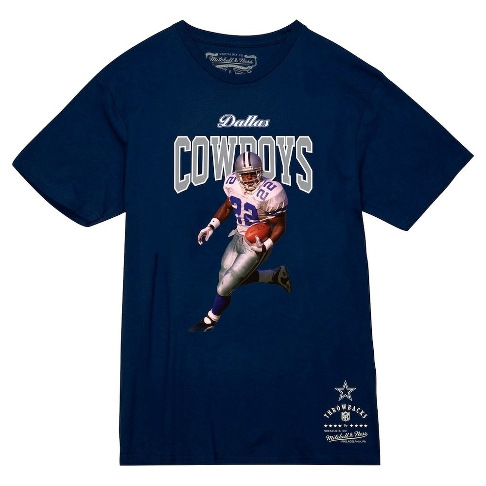 Emmitt Smith Dallas Cowboys Sideline Retired Player T-Shirt - Navy sale