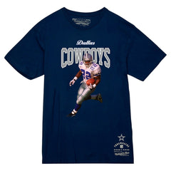 Emmitt Smith Dallas Cowboys Sideline Retired Player T-Shirt - Navy sale