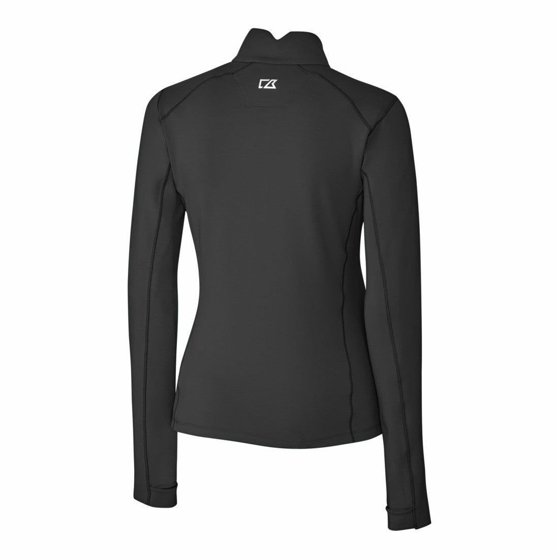 Detroit Lions Cutter & Buck Women's Traverse Stretch Quarter-Zip Pullover Top - Black for sale