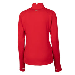Buffalo Bills Cutter & Buck Women's Traverse Stretch Quarter-Zip Pullover Top - Red discount