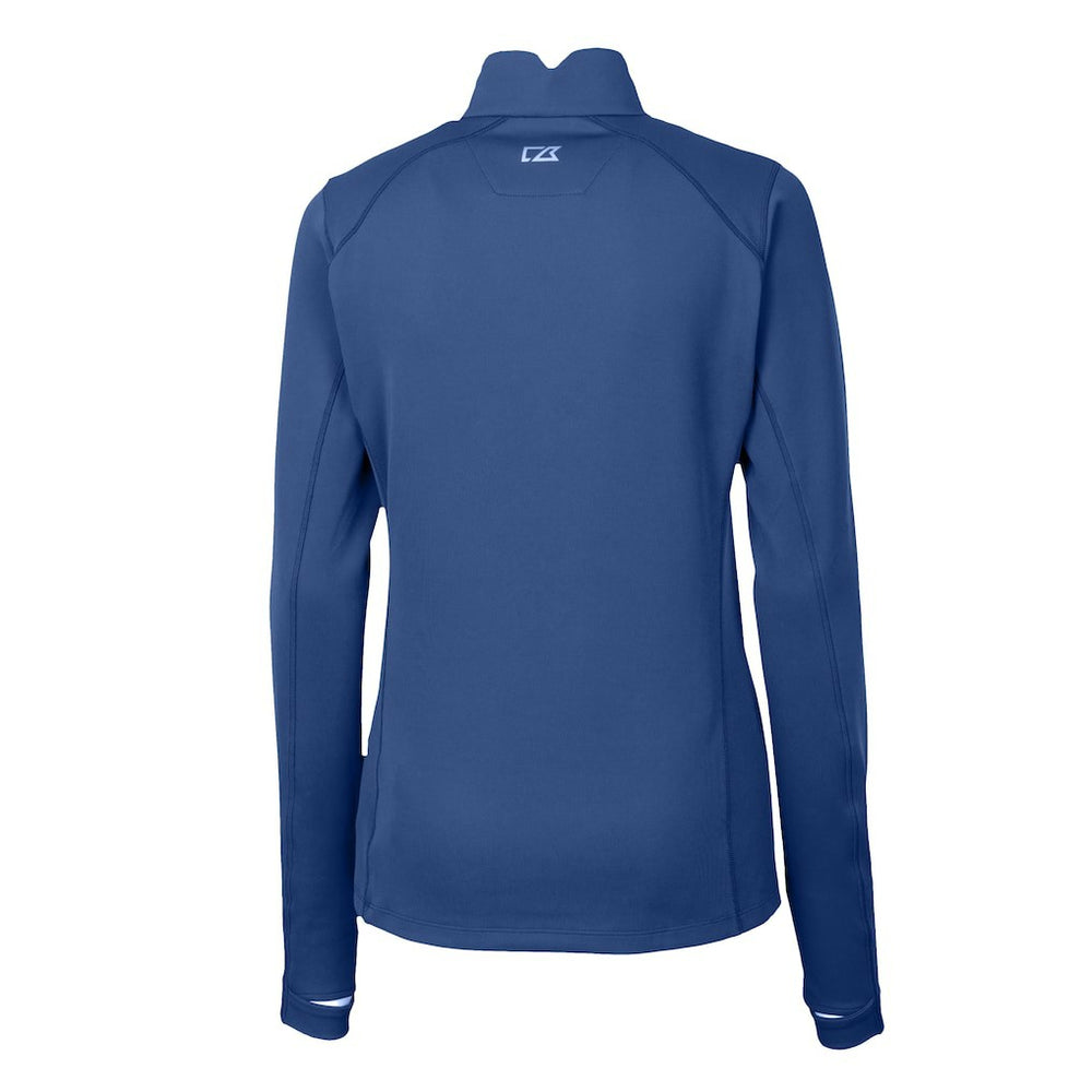 Buffalo Bills Cutter & Buck Women's Traverse Stretch Quarter-Zip Pullover Top - Royal online