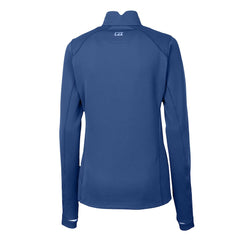 Buffalo Bills Cutter & Buck Women's Traverse Stretch Quarter-Zip Pullover Top - Royal online
