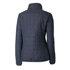 Denver Broncos Cutter & Buck Women's Rainier PrimaLoft Eco Insulated Full-Zip Puffer Jacket - Navy outlet