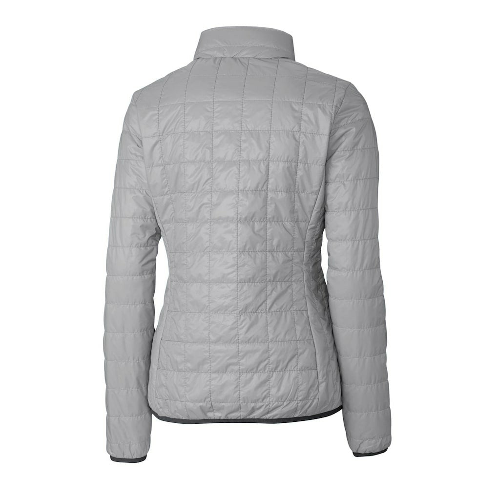 Indianapolis Colts Cutter & Buck Women's Rainier PrimaLoft Eco Insulated Full-Zip Puffer Jacket - Gray for sale