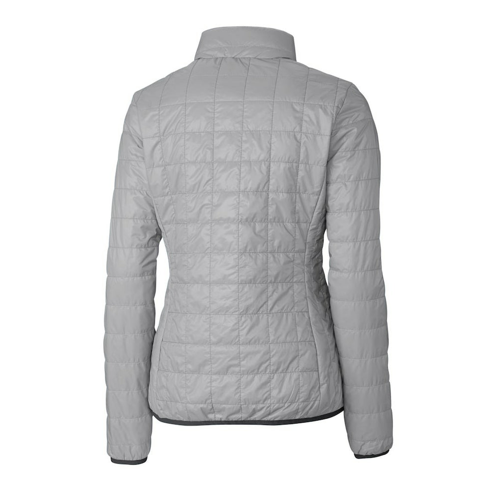 Minnesota Vikings Cutter & Buck Women's Rainier PrimaLoft Eco Insulated Full-Zip Puffer Jacket - Gray on sale