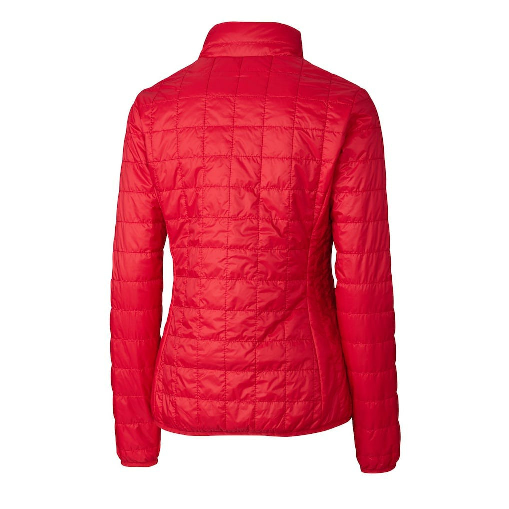 New England Patriots Cutter & Buck Women's Rainier PrimaLoft Eco Insulated Full-Zip Puffer Jacket - Red discount