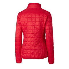 Buffalo Bills Cutter & Buck Women's Rainier PrimaLoft Eco Insulated Full-Zip Puffer Jacket - Red sale