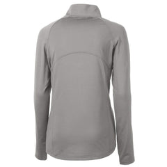 San Francisco 49ers Cutter & Buck Women's Adapt Eco Knit Stretch Recycled Half-Zip Pullover Top - Gray online