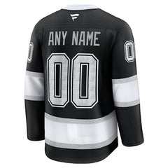 Los Angeles Kings Fanatics Home Premium Custom Jersey - Black Jerseys