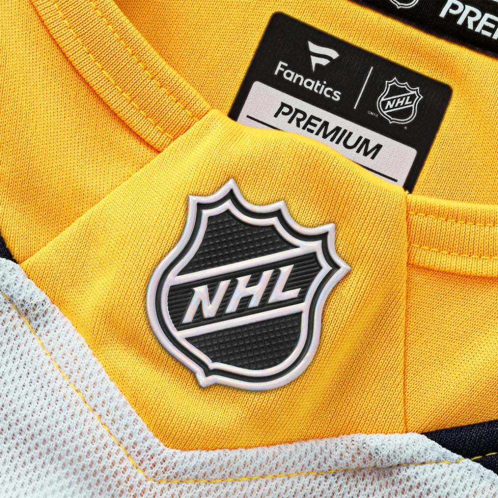 Nashville Predators Fanatics Away Premium Custom Jersey - White Jerseys