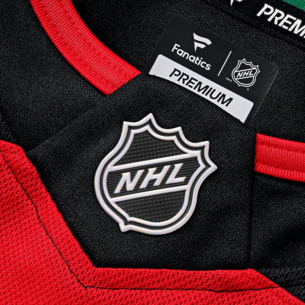 New Jersey Devils Fanatics Home Premium Custom Jersey - Red Jerseys