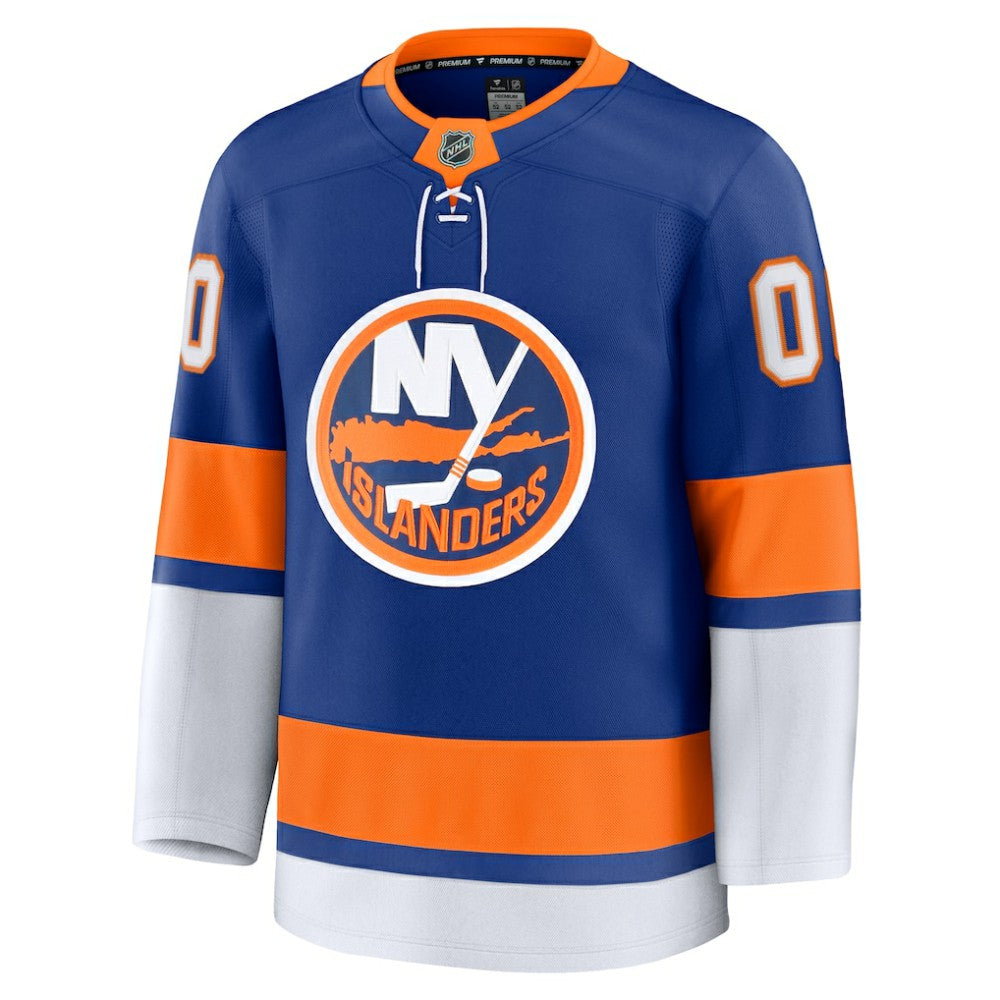New York Islanders Fanatics Home Premium Custom Jersey - Royal Jerseys