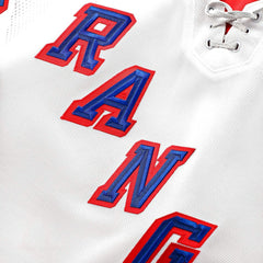 New York Rangers Fanatics Away Premium Custom Jersey - White Jerseys