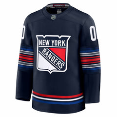 New York Rangers Fanatics Alternate Premium Custom Jersey - Navy Jerseys