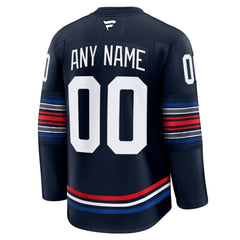 New York Rangers Fanatics Alternate Premium Custom Jersey - Navy Jerseys