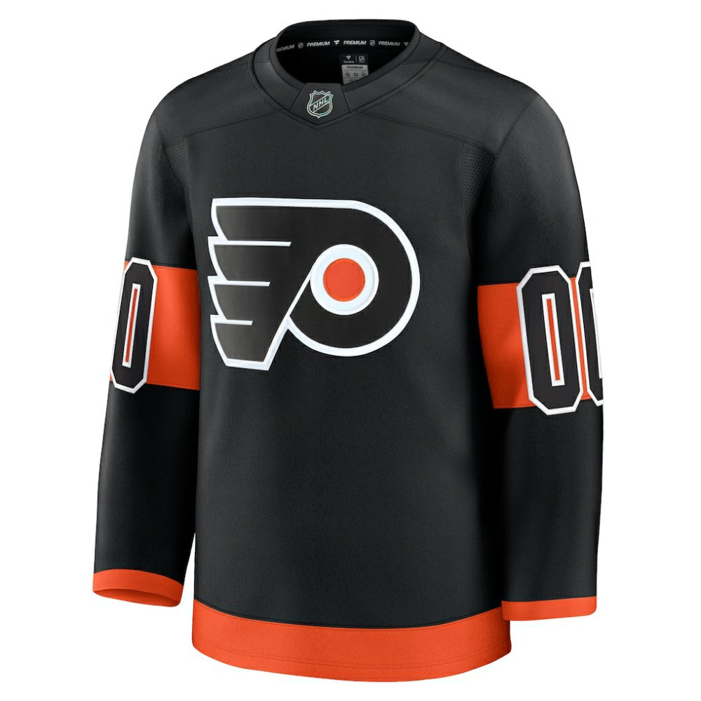 Philadelphia Flyers Fanatics Alternate Premium Custom Jersey - Black Jerseys