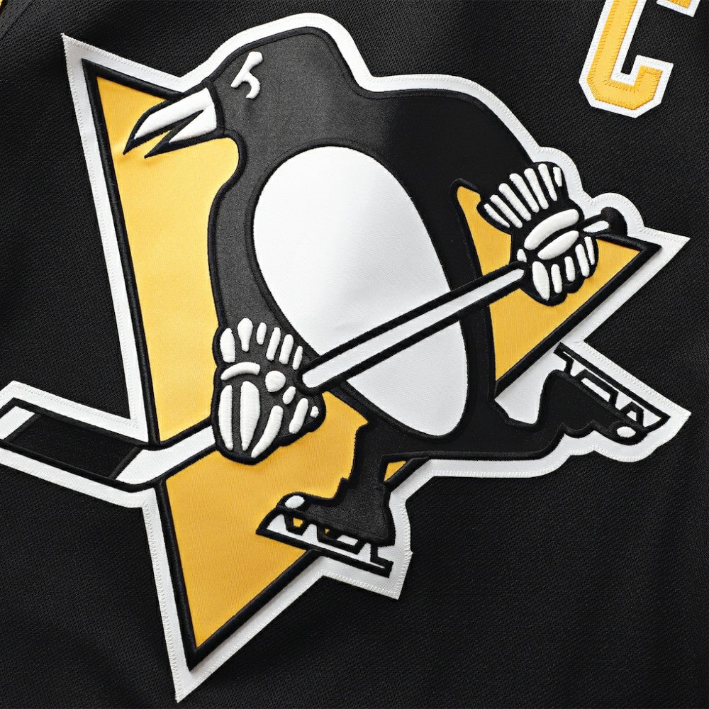 Pittsburgh Penguins Fanatics Home Premium Custom Jersey - Black Jerseys