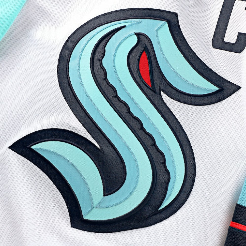 Seattle Kraken Fanatics Away Premium Custom Jersey - White Jerseys