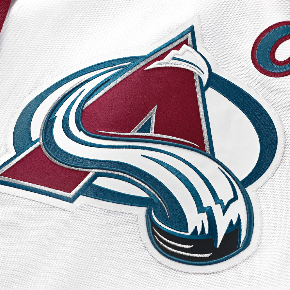 Colorado Avalanche Fanatics Away Premium Custom Jersey - White Jerseys